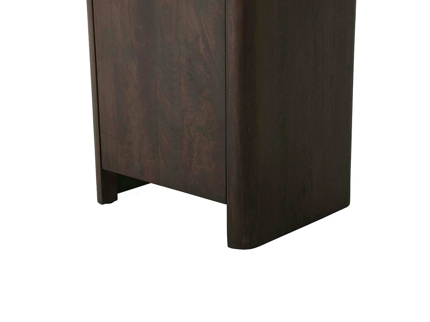 Colonne de rangement en bois marron 2 portes KASO