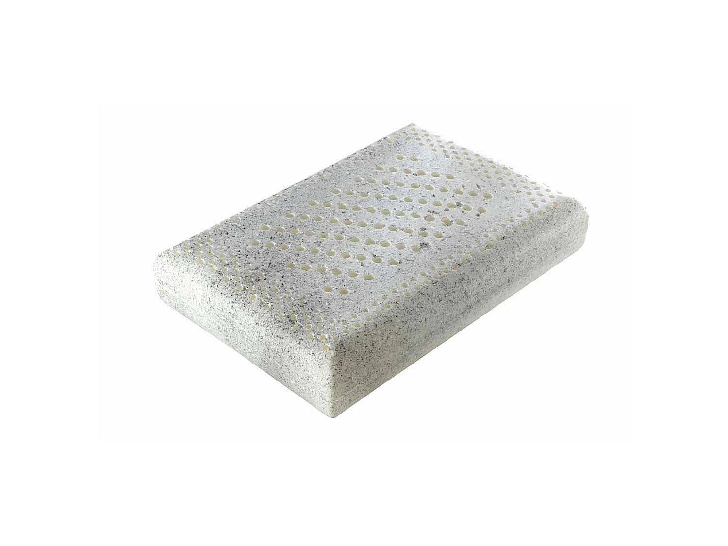 BAMBI Oreiller Blacksand 59 x 39 x 13 cm, Structure thermosensible, Housse maille déhoussable et lavable