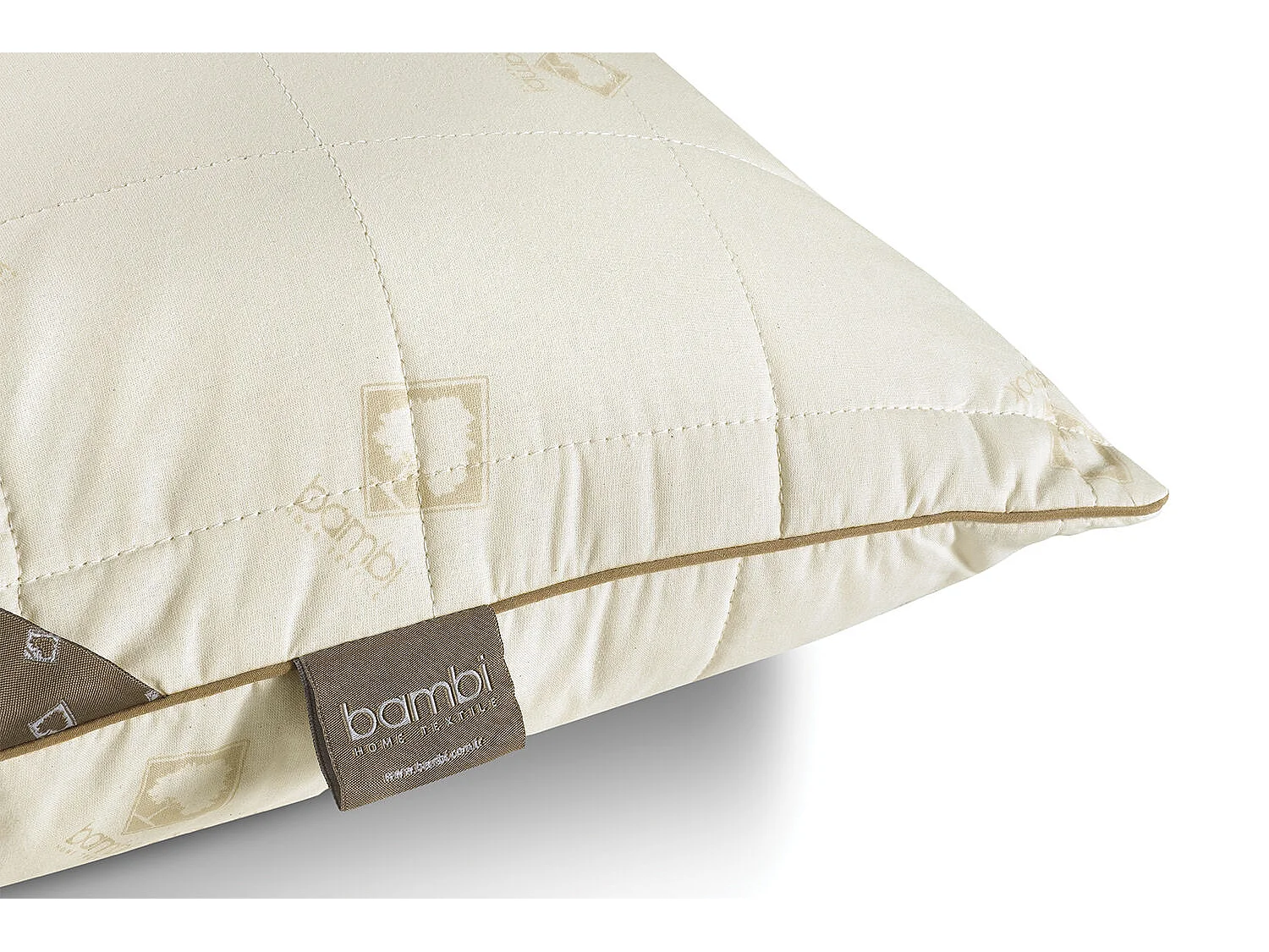 BAMBI Oreiller Kapok 50 x 70 cm, Garnissage 30% kapok et 70% coton, Enveloppe 100% coton