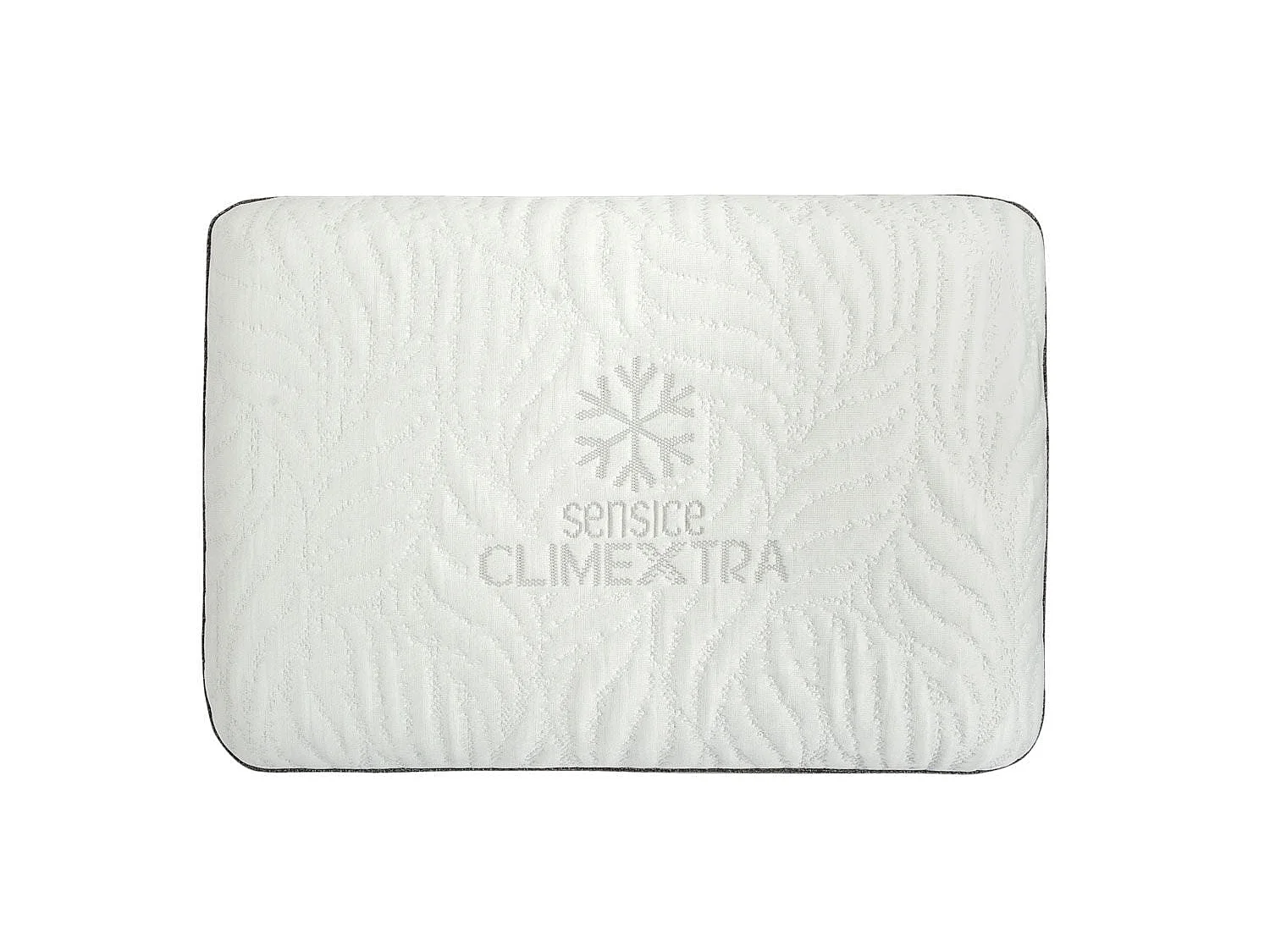 BAMBI Oreiller Climextra 59 x 39 x 13 cm, Réversible été/hiver, Face SensICE et face laine