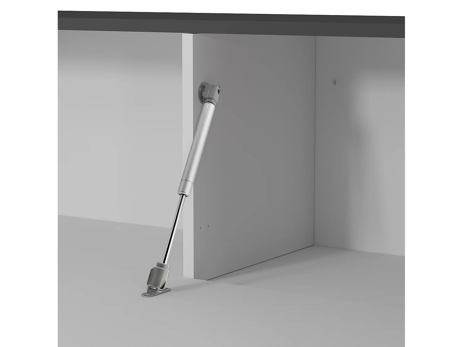 Mueble TV Nexos de suelo o suspendido con 3 puertas antracita/roble 210x40x50 cm