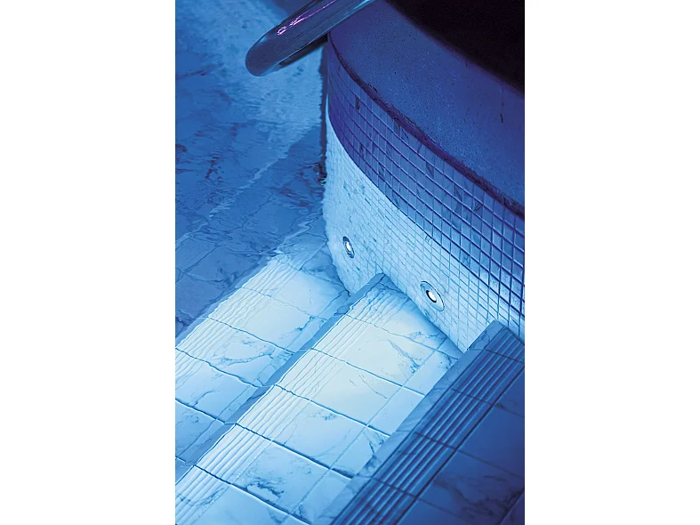 Spot Led Encastrable Switch Uplight En Acier Inoxydable Aisi316 - 3W 3000K 40° Ip68 Ik07 Pour Extérieur - Rossini Illuminazione