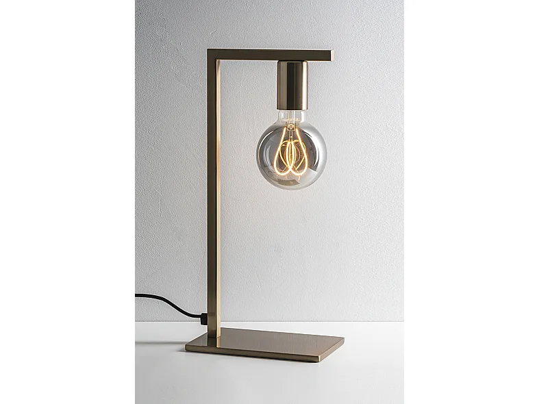 Applique Twin Wall Avec Raccordement E27 Pour Intérieur - Structure En Métal Laiton Satiné 75W Ip20 - Design Décoratif - Groupe Rossini