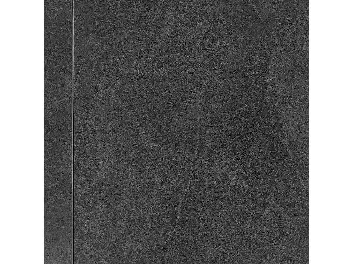 Table à Manger Extensible Rectangulaire Effet Ardoise Anthracite L160/200 cm - AUSTIN