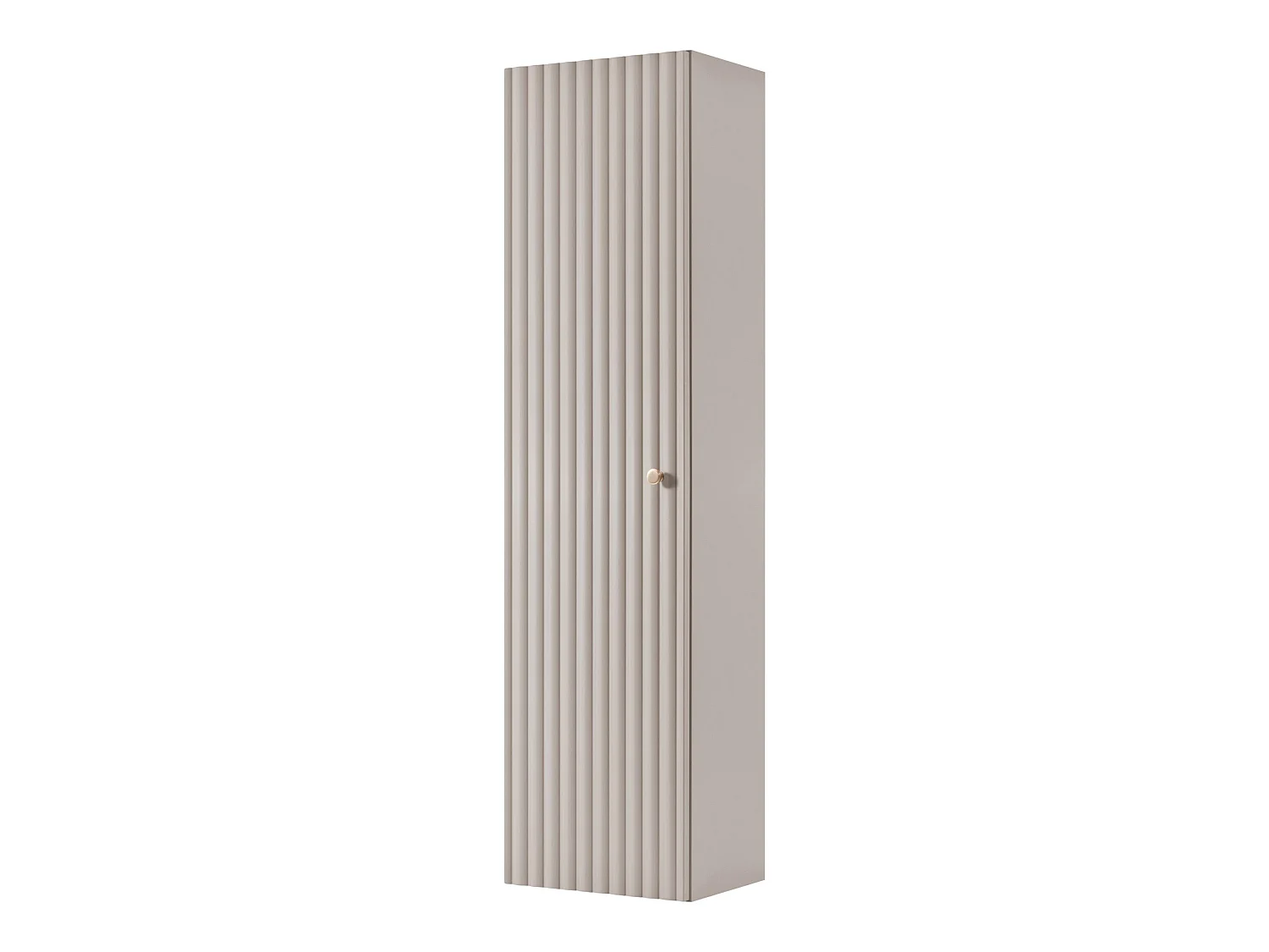 Columna de baño 136cm - Suspendido - Estriado Cachemira - Mueble de baño estrecho – RODAN