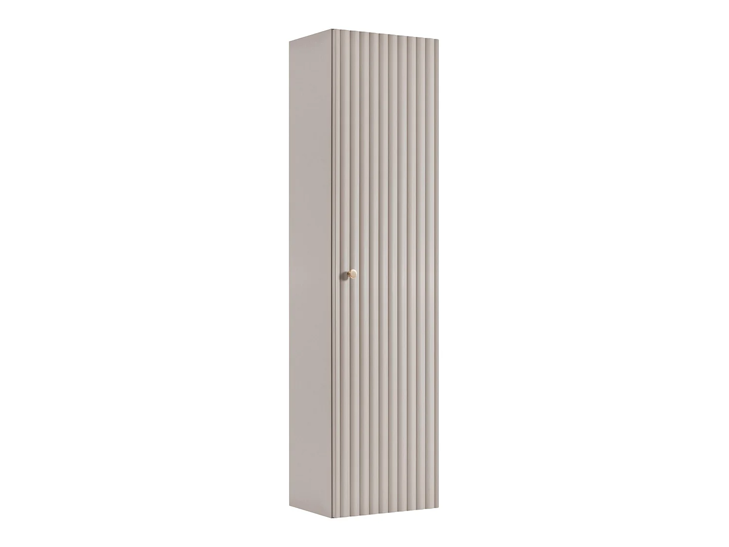 Columna de baño 136cm - Suspendido - Estriado Cachemira - Mueble de baño estrecho – RODAN