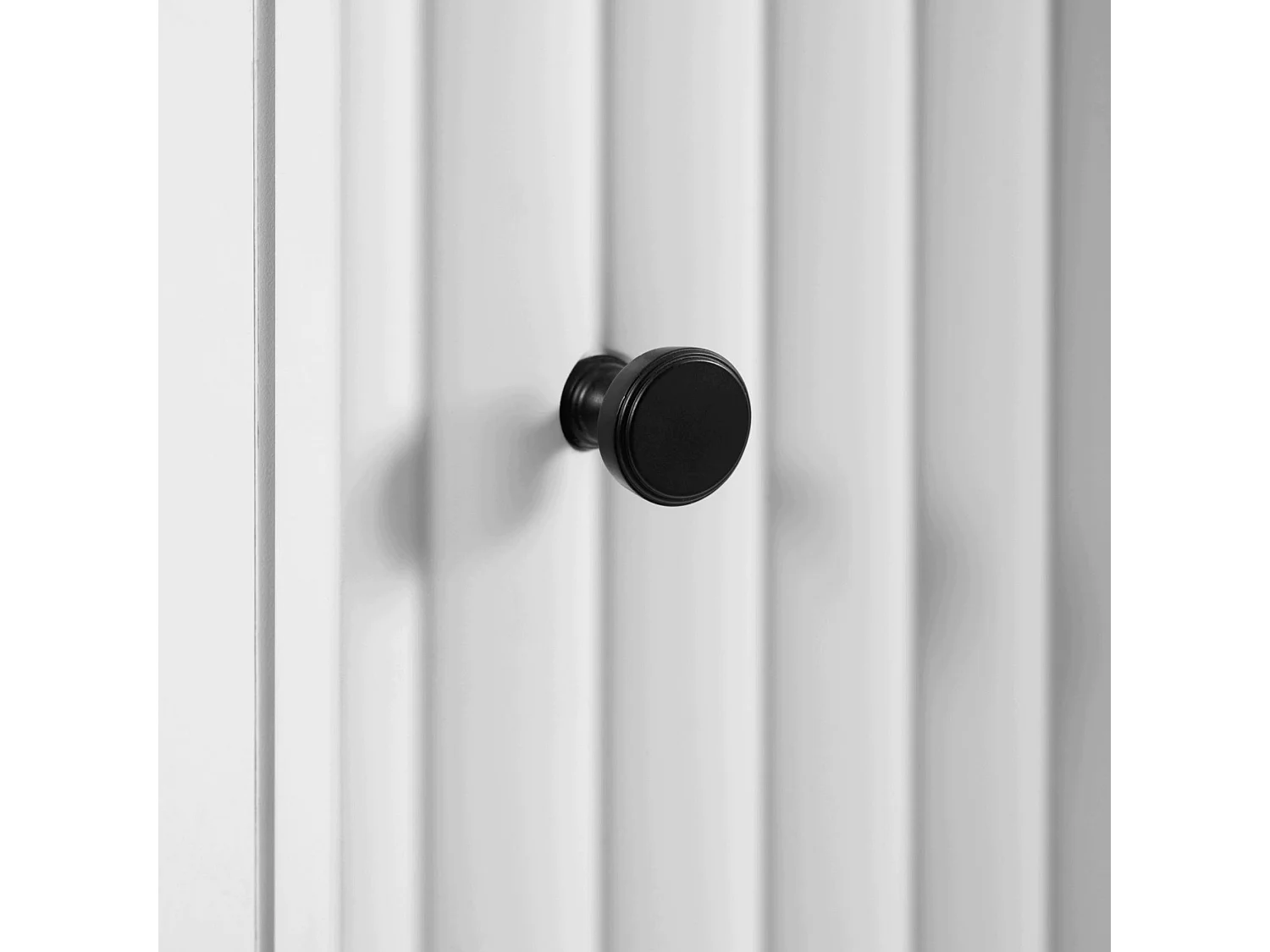 Armario colgante de baño 68cm - Estriado Blanco - Mueble de baño estrecho – RODAN
