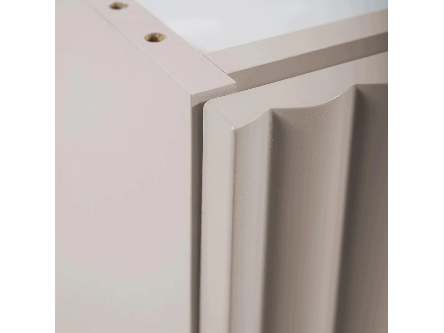 Meuble sous vasque 80cm - Suspendu - Strié Cachemire - sans plan – RODAN
