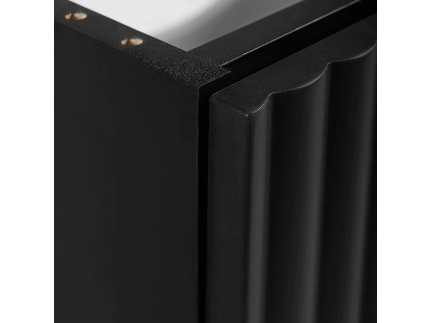 Meuble sous vasque 60cm - Suspendu - Strié Noir - sans plan – RODAN