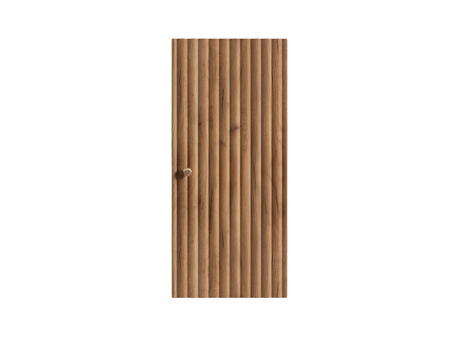 Armario colgante de baño 68cm - Estriado Roble - Mueble de baño estrecho – RODAN