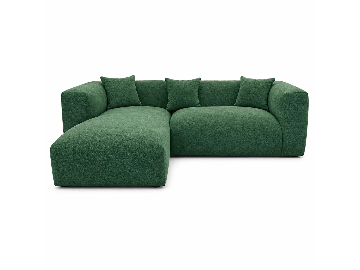 Ely Pine Left Hand Facing Cloud Chaise L Shaped Corner Sofa