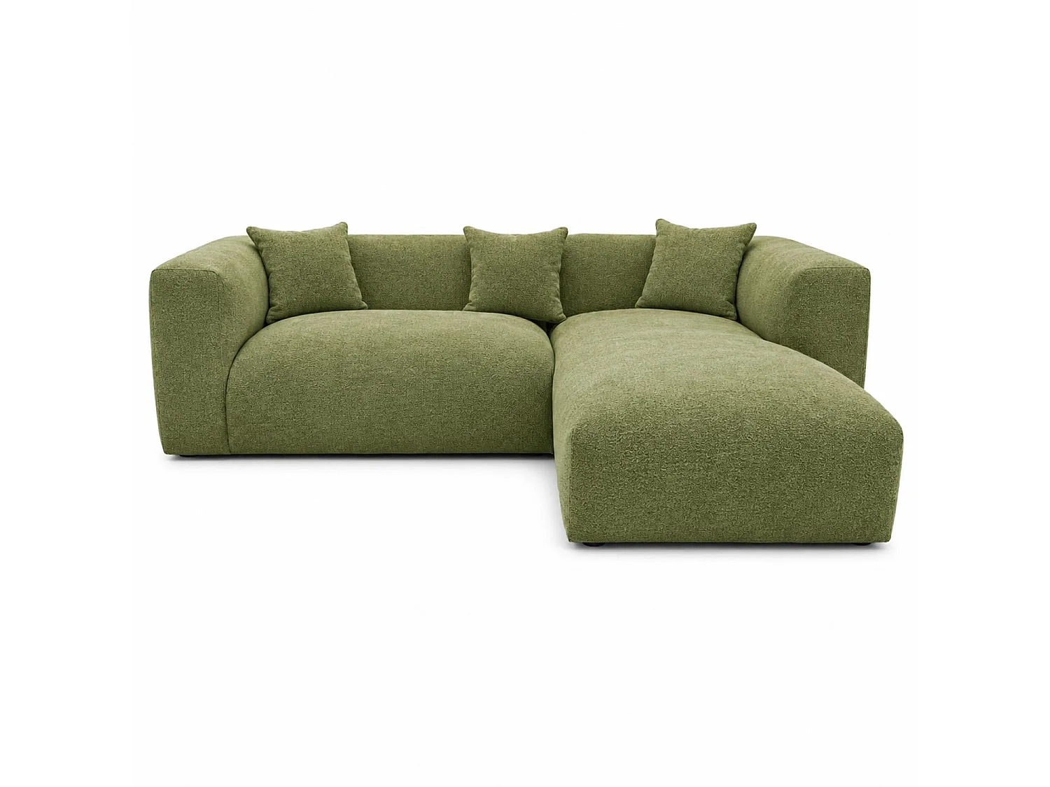 Ely Fern Right Hand Facing Cloud Chaise L Shaped Corner Sofa