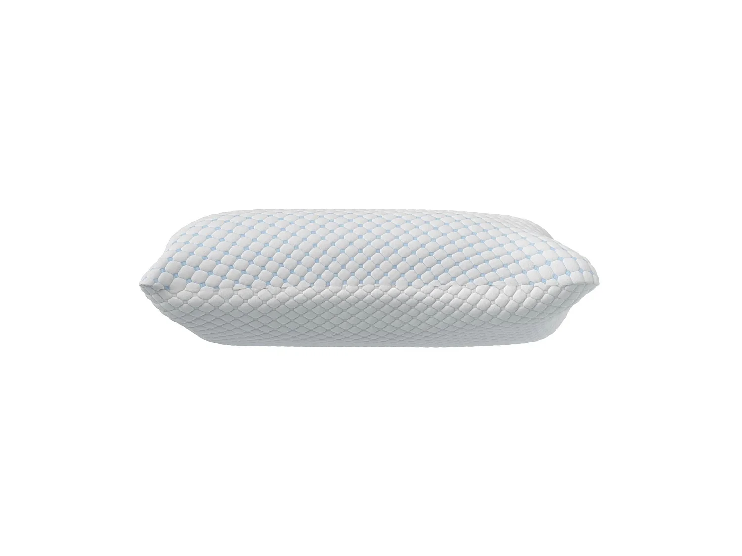 BSS BEDDING Oreiller DreamHouse Nanotech 50 x 70 cm, Mousse à mémoire de forme en flocons, Hauteur ajustable, Enveloppe matelassée respirante