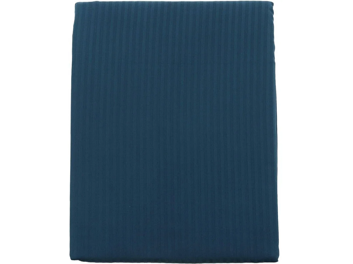 Housse de couette Satin de coton VERSATIN - marine - 240x260