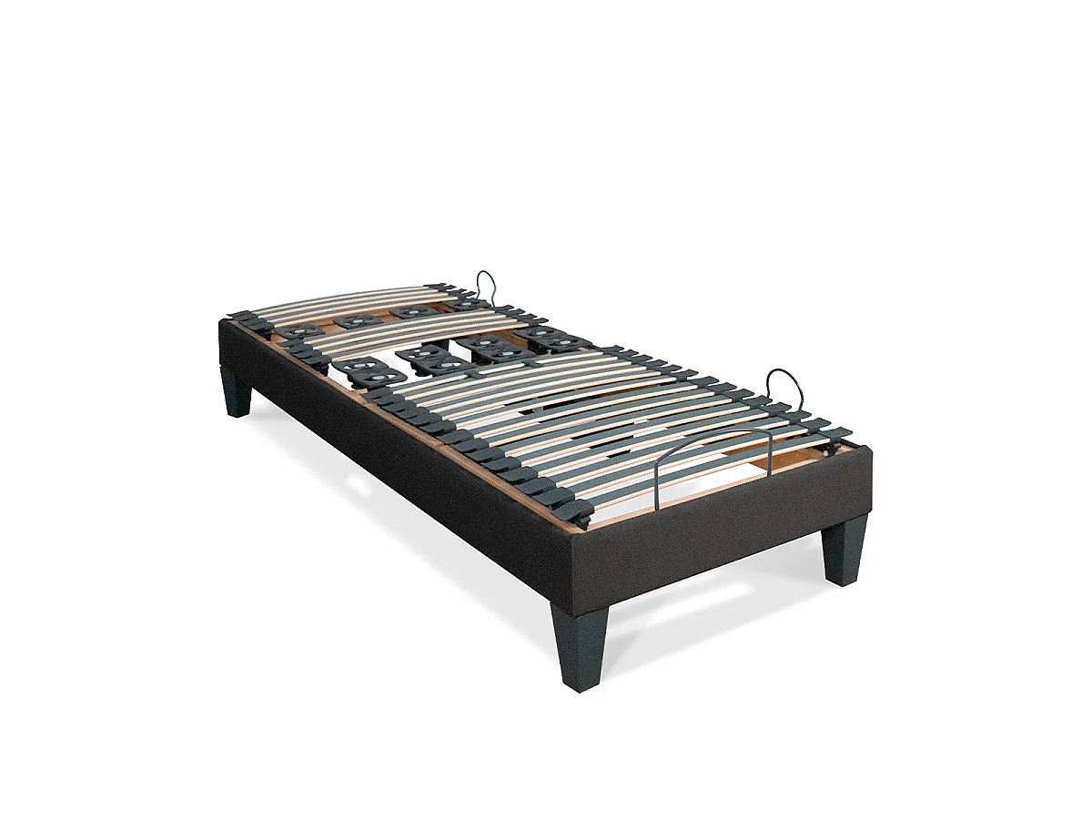 Ensemble Matelas Mémoire de forme ABSOLU avec sommier ROCHEREAU 80x200 cm