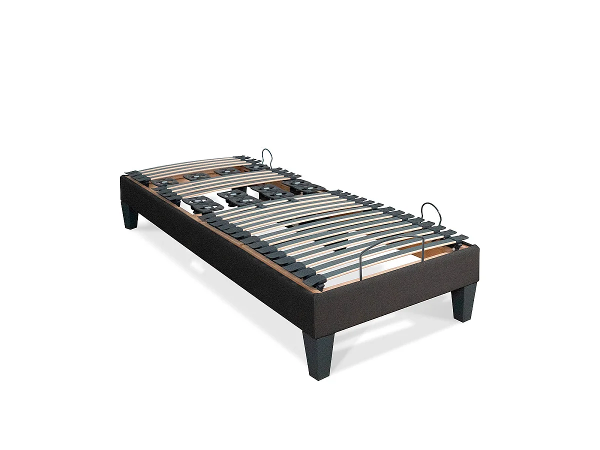Ensemble Matelas Mémoire de forme ABSOLU avec sommier ROCHEREAU 70x190 cm
