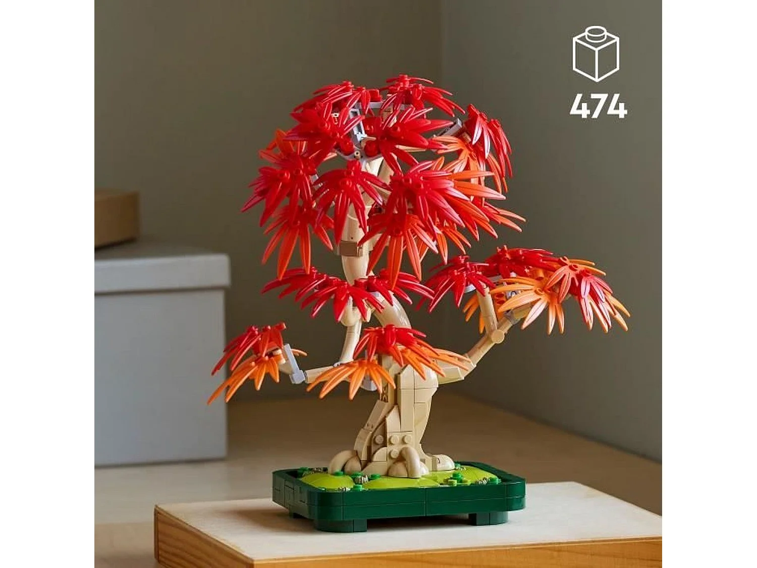 Lego Botanicals Bonsai d'Érable Rouge du Japon pour adulte
