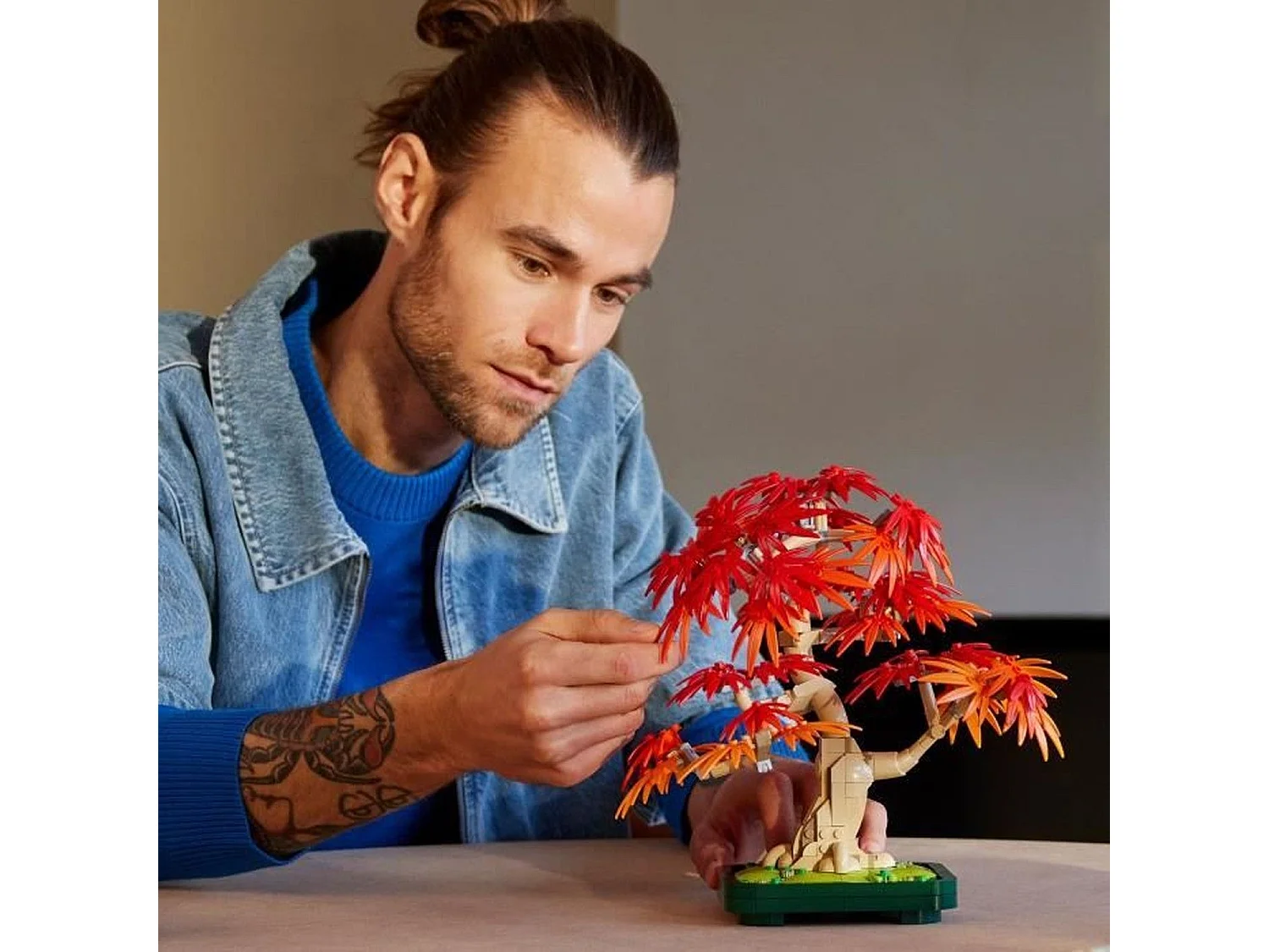Lego Botanicals Bonsai d'Érable Rouge du Japon pour adulte