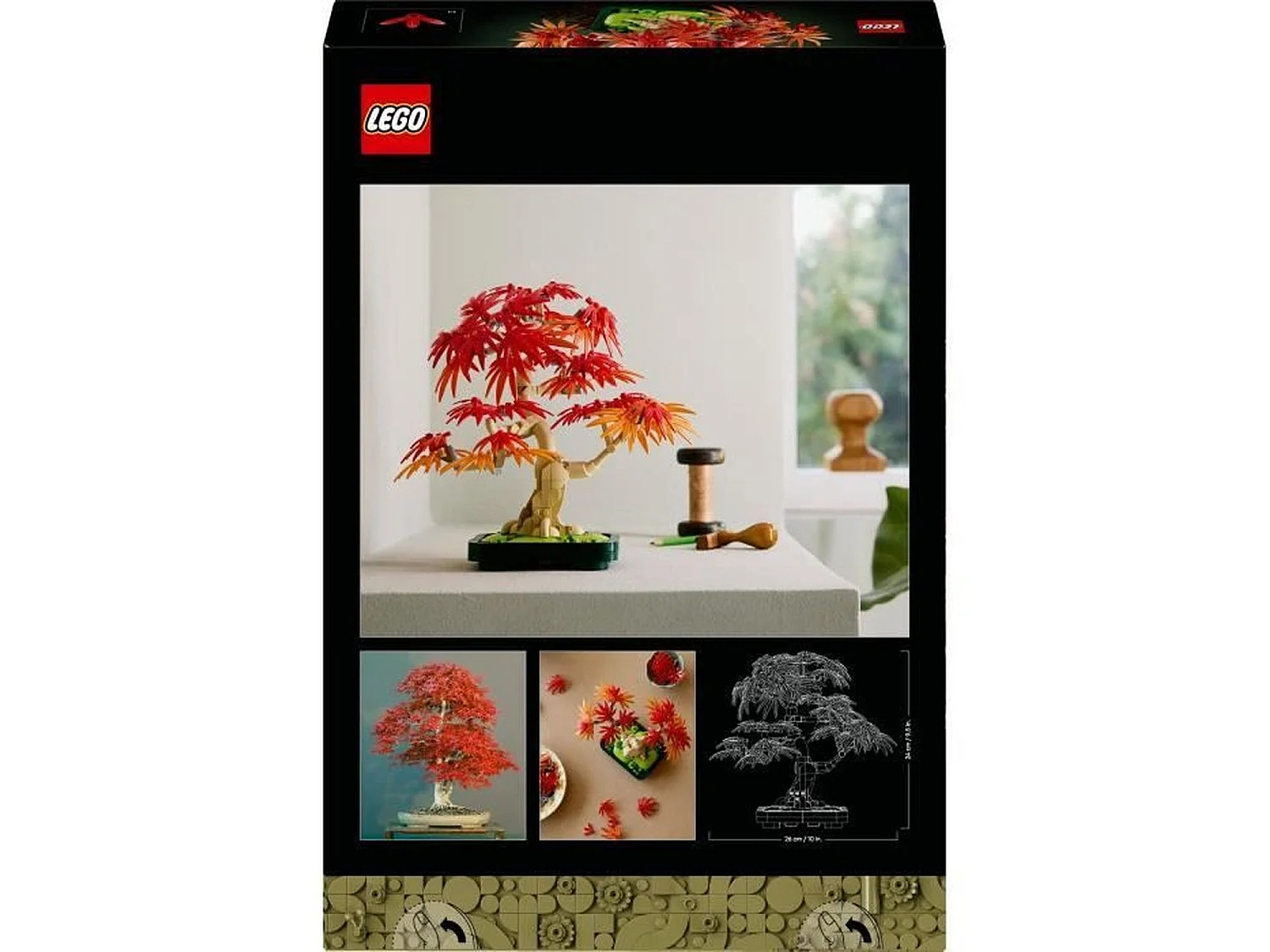 Lego Botanicals Bonsai d'Érable Rouge du Japon pour adulte