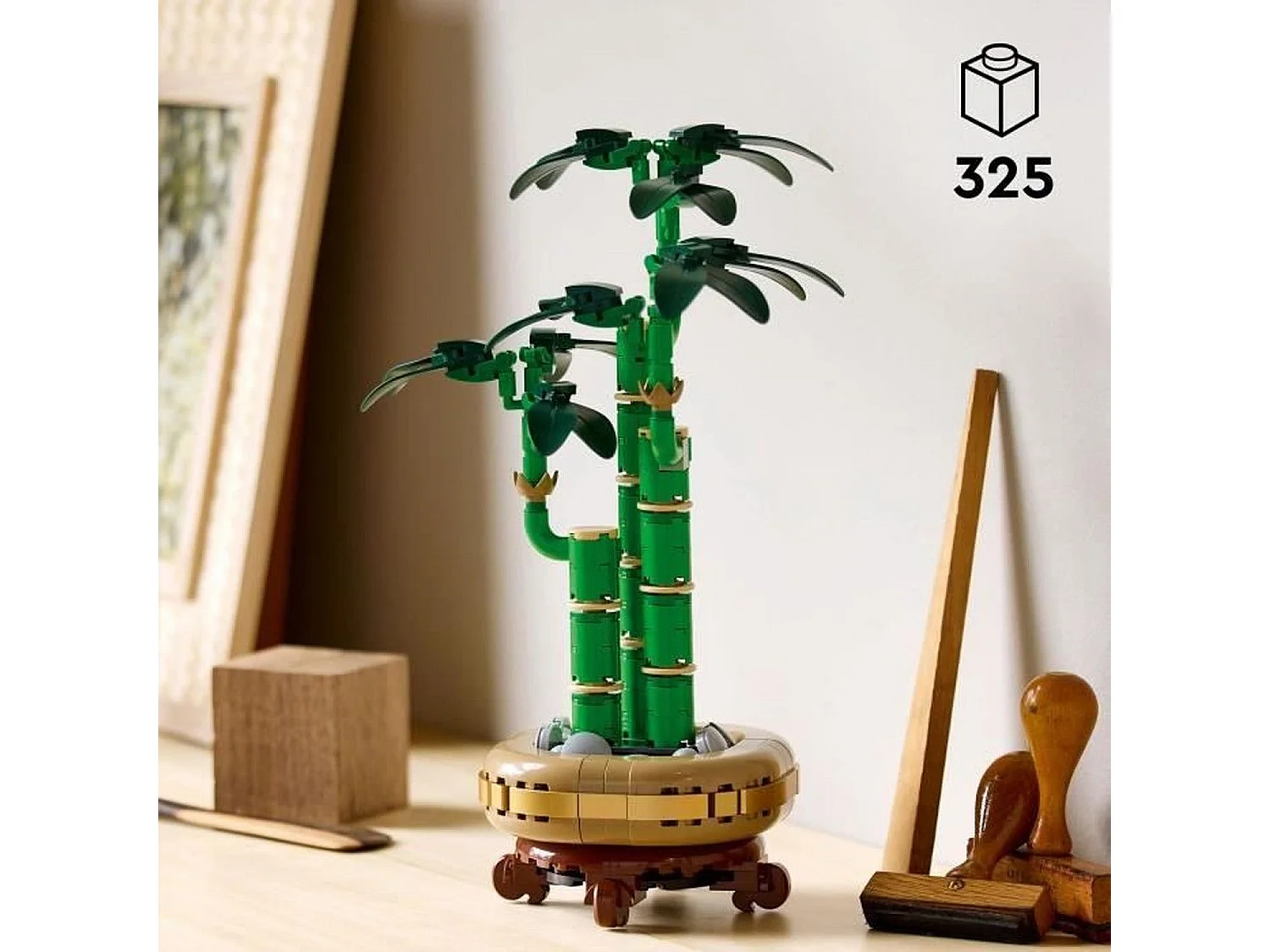 Lego Botanicals Le bambou de la chance - Plante artificielle et décoration intérieure