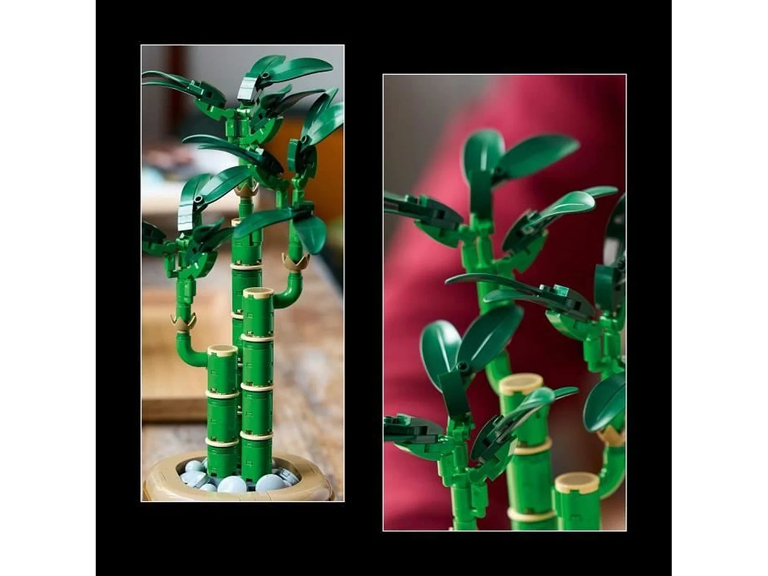 Lego Botanicals Le bambou de la chance - Plante artificielle et décoration intérieure