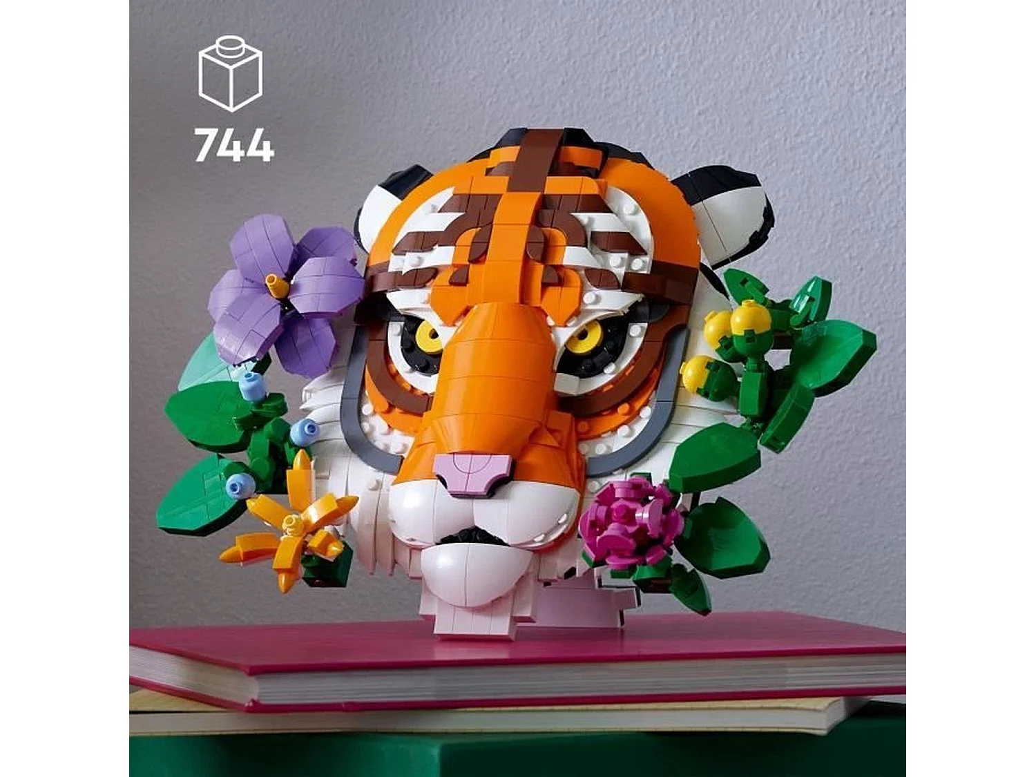 Lego Art La Collection Faune - Le Tigre - Set adulte avec fleurs
