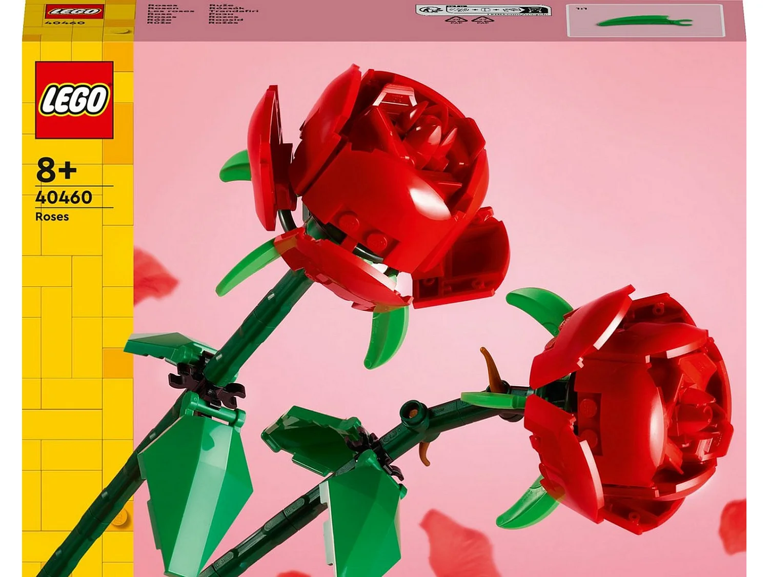 Lego Botanicals Les Roses - Set de fleurs Artificielles