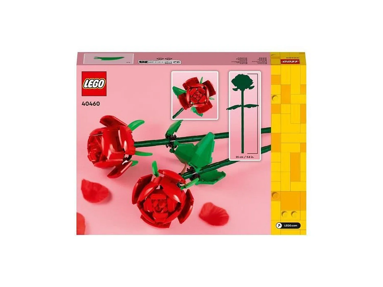 Lego Botanicals Les Roses - Set de fleurs Artificielles