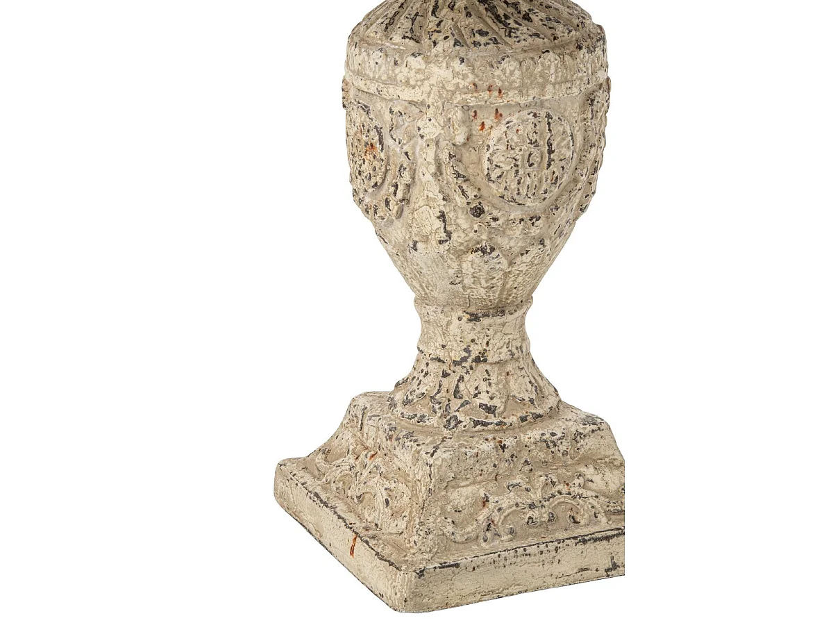Table de Jardin Ronde "Naïs" 78cm Blanc Cassé