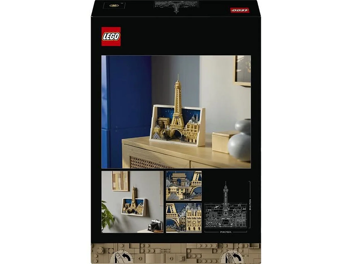 LEGO Architecture 21064 Paris, City of Love – Set d'exposition de monuments