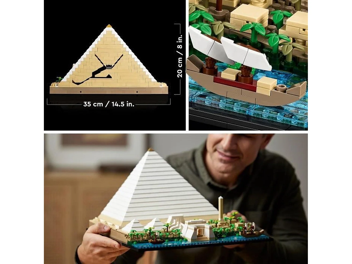 Lego Architecture La grande Pyramide de Gizeh