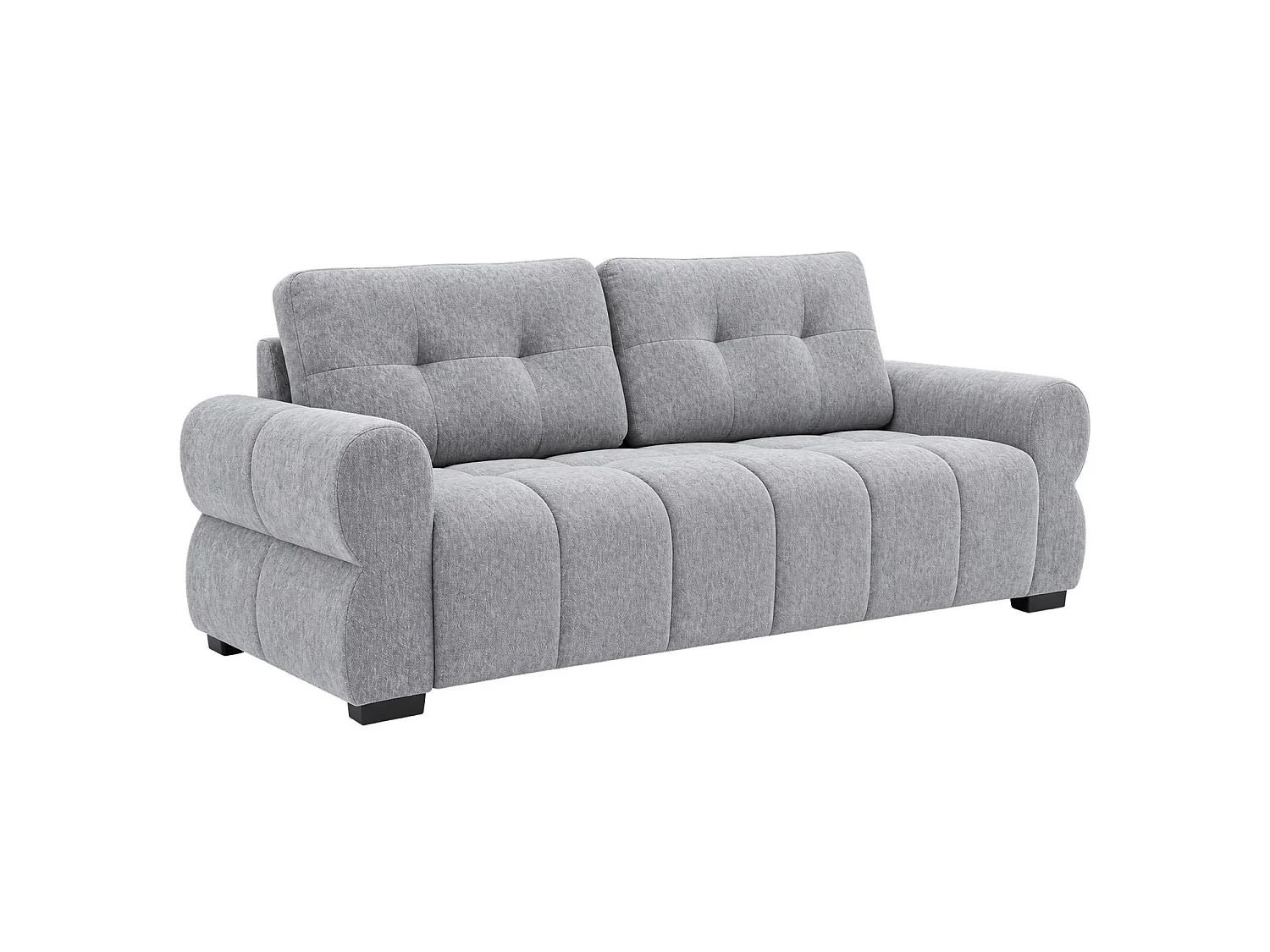 Sandford Grey 3 2 Sofa Suite Fabric Set Rolled Arms