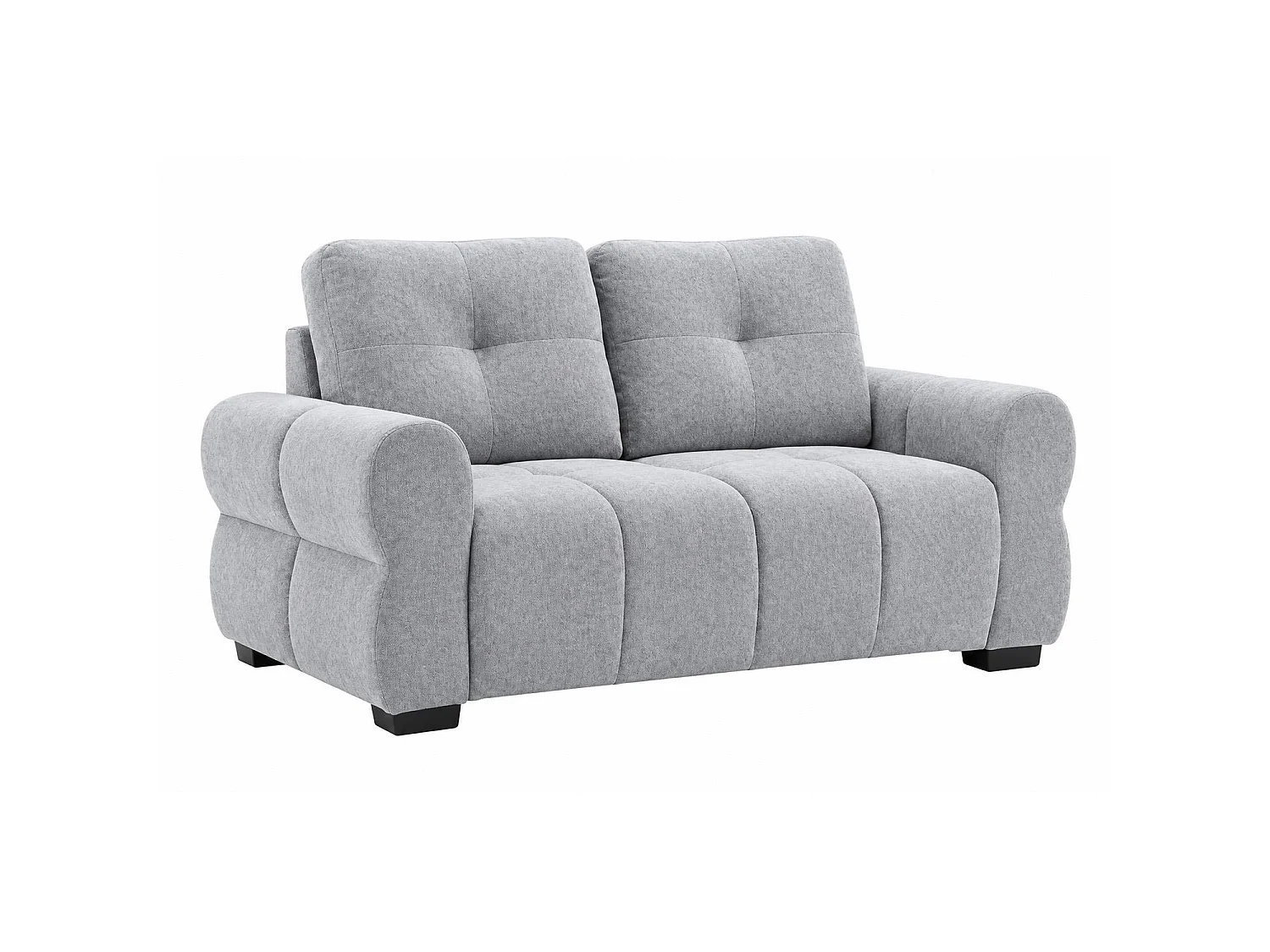 Sandford Grey 3 2 Sofa Suite Fabric Set Rolled Arms