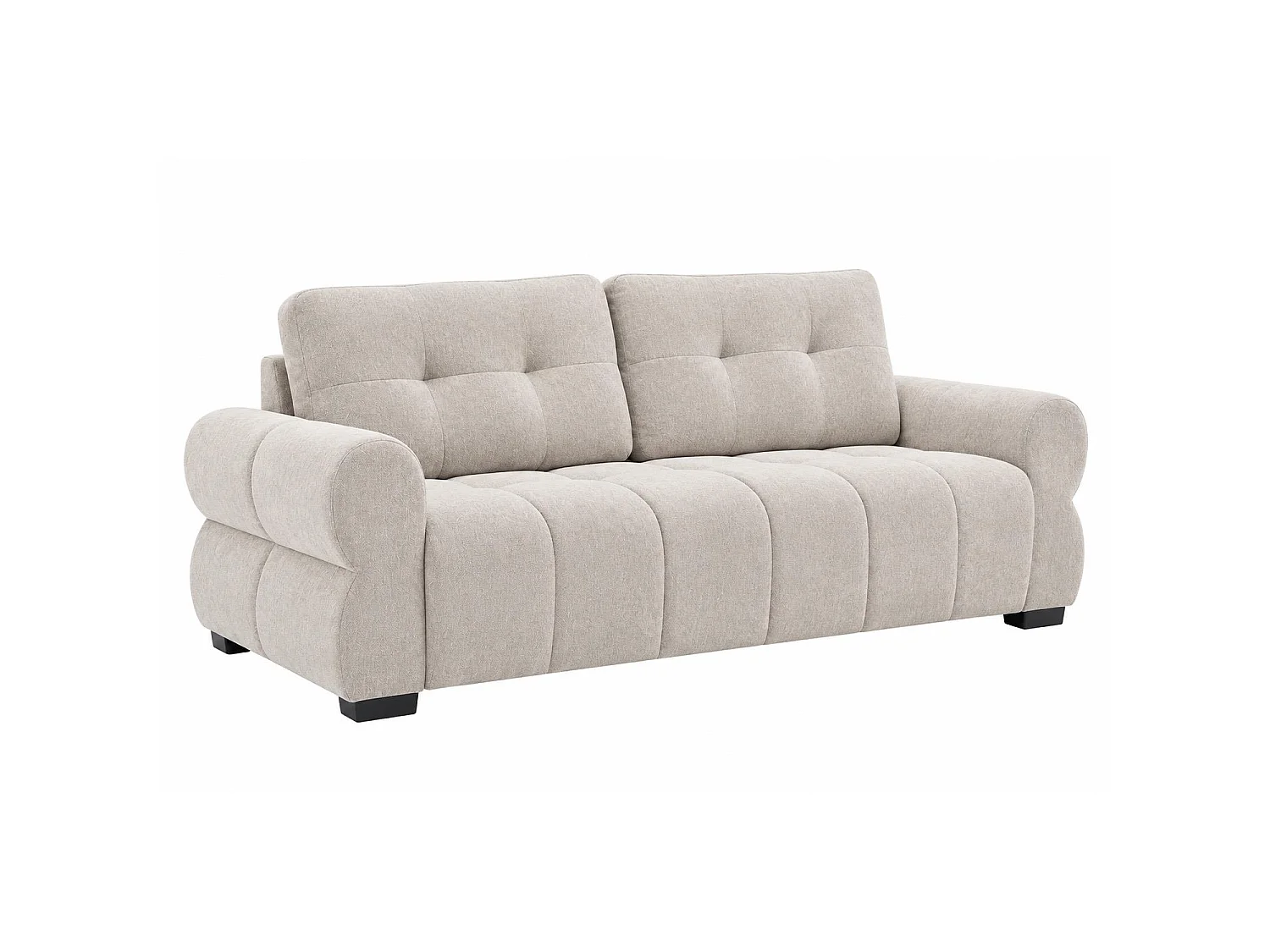 Sandford Beige 3 2 Sofa Suite Fabric Set Rolled Arms