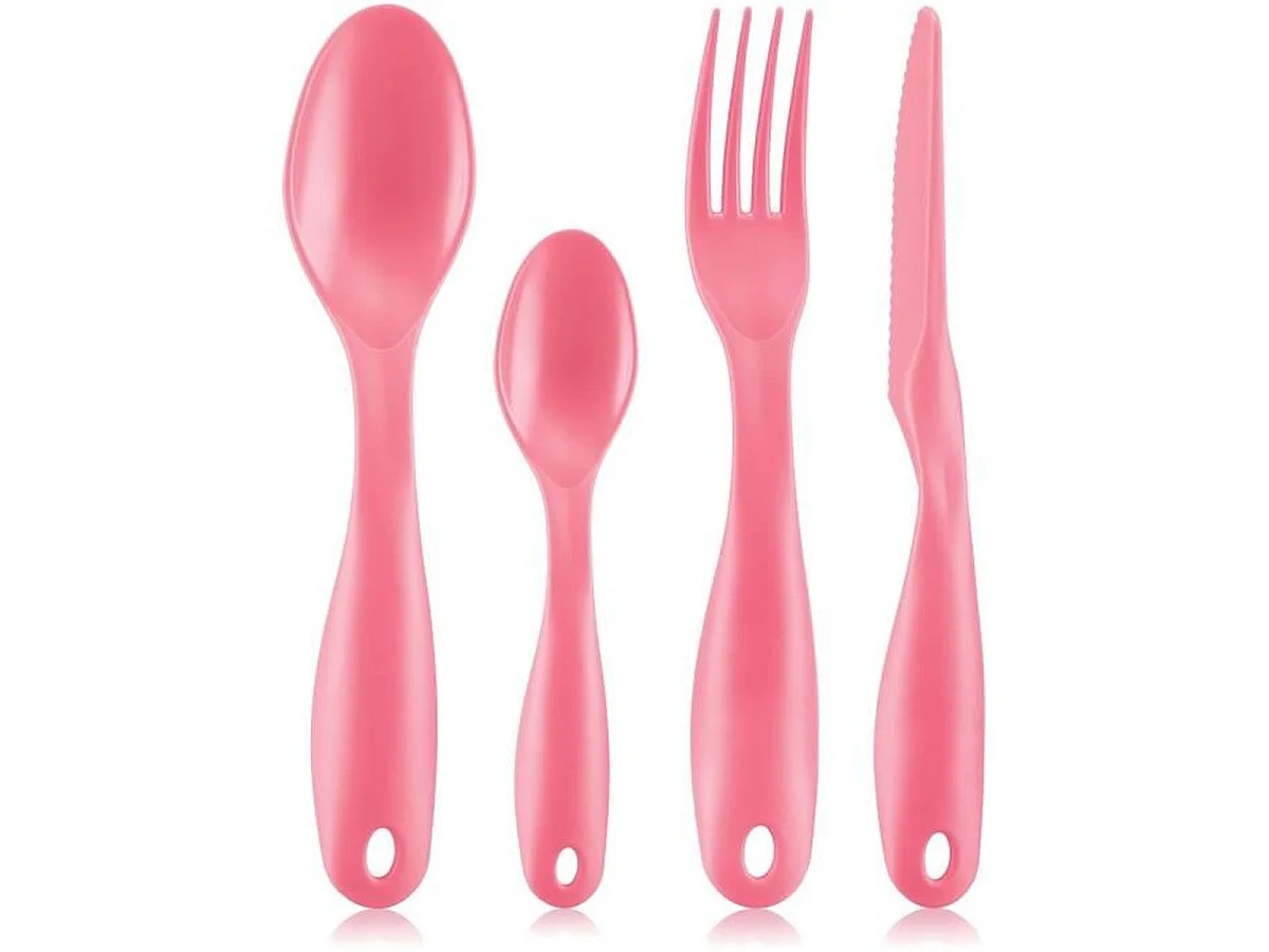 BODUM Topee Bistro boîte repas compartimentée avec couverts, sans BPA (Rose)