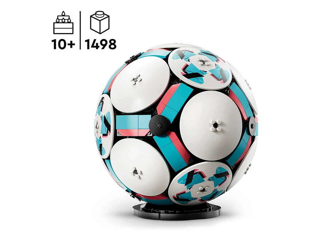 LEGO Éditions Balle de Football 43019 Jeu de Construction 1498 Pièces dès 10 ans