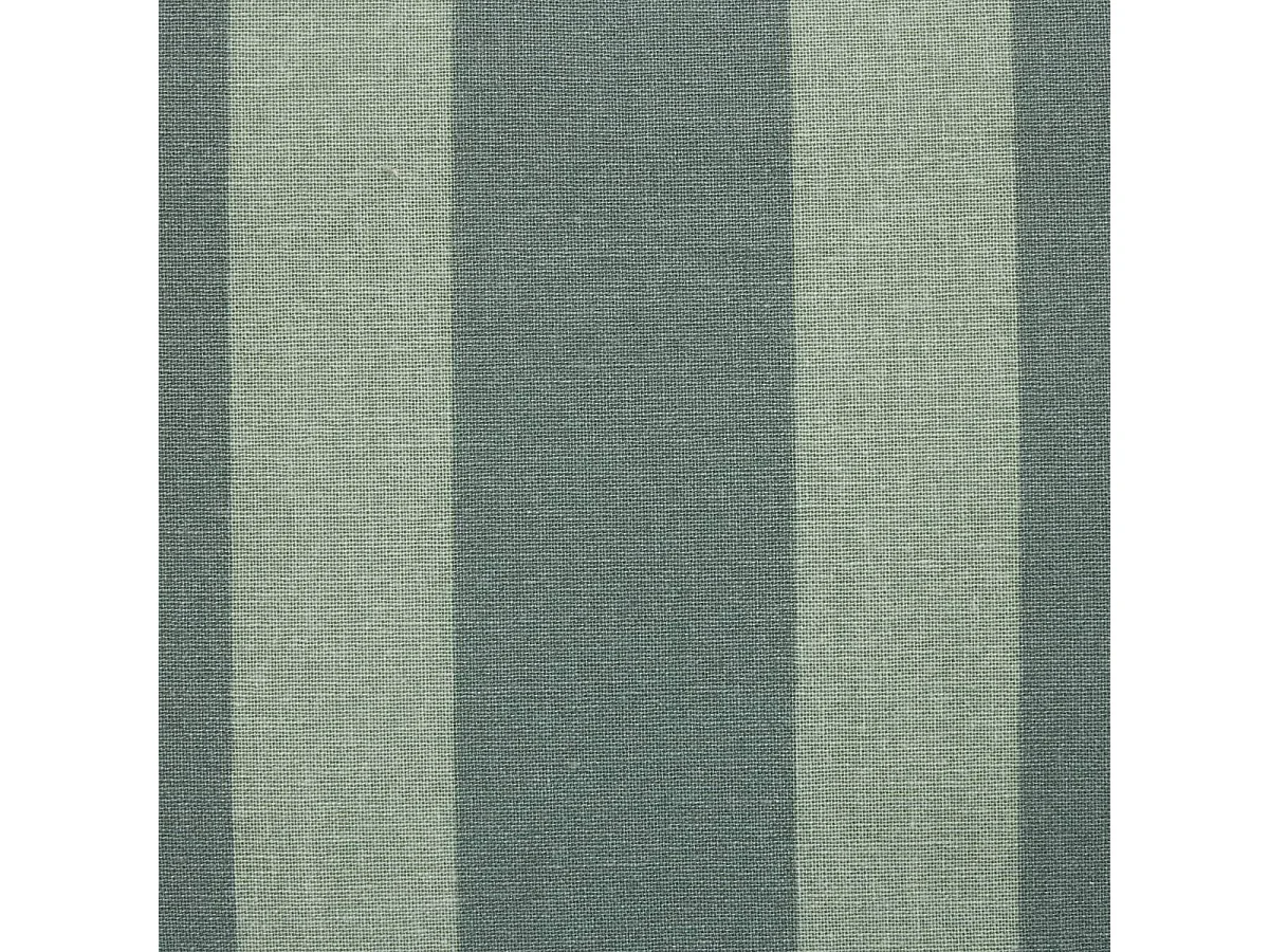 Coussin Rayé Brodé "Bichette" 30x50cm Vert Céladon