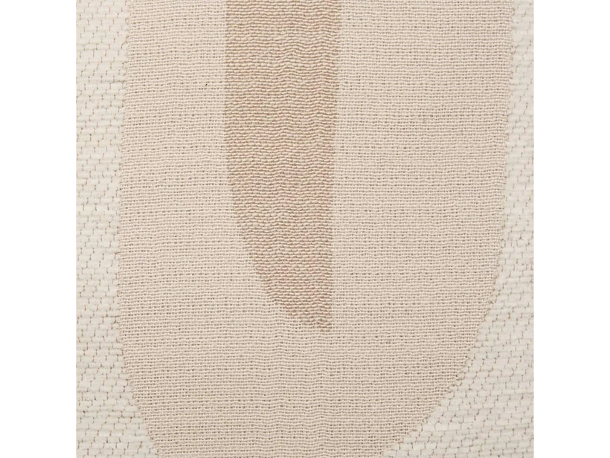 Coussin Déco Jacquard "Marlia" 40x40cm Beige Lin