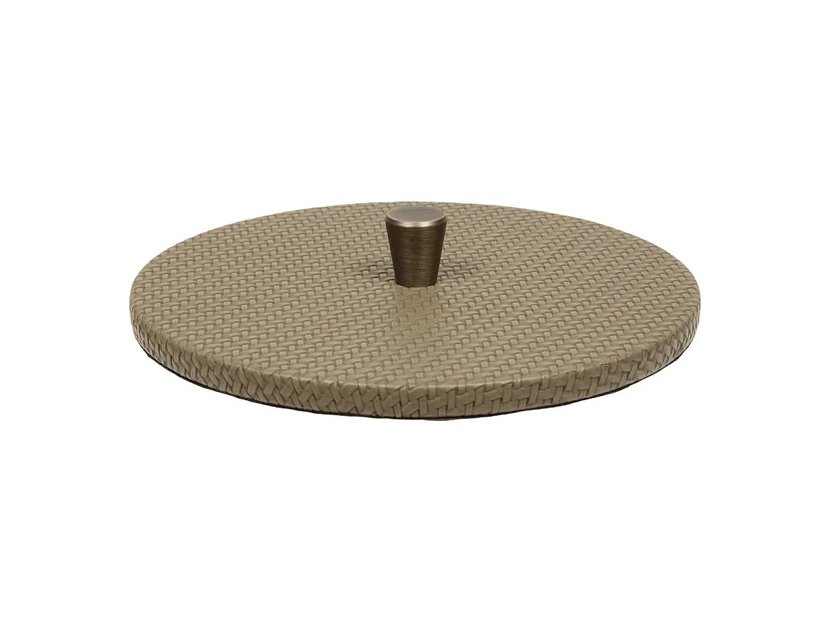 Lot de 2 Boîtes Déco "Bonie" 19cm Vert Kaki