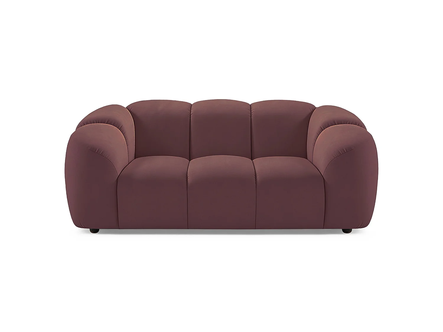 Sofa 2-Sitzer, Samt Rosa, 180 cm - Millma