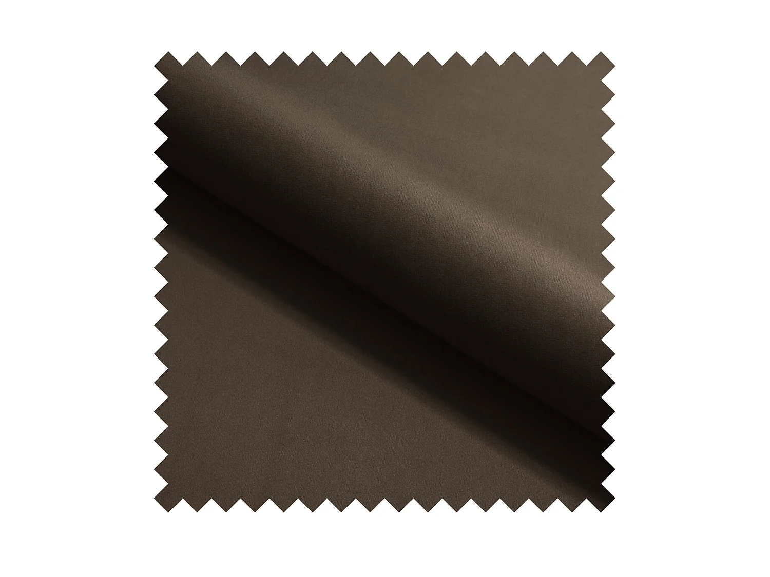 Sofa 3-Sitzer, Samt Hellbraun, 220 cm - Millma