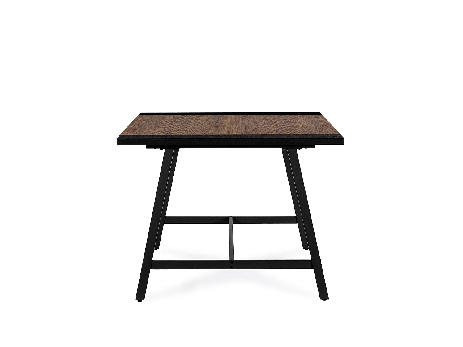 Table à manger Caracas effet Noyer, 160 cm