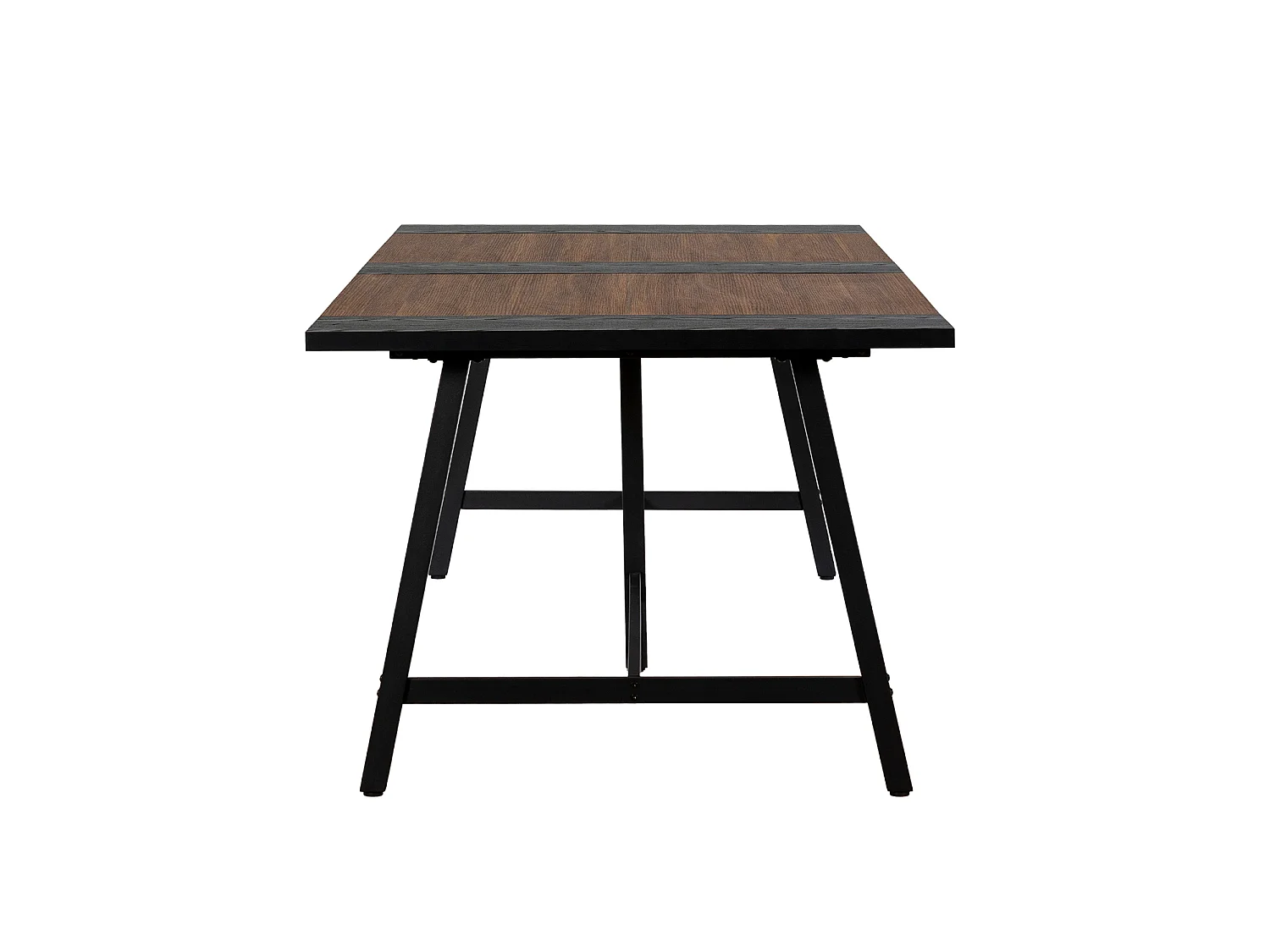 Table à manger Caracas effet Noyer, 240 cm
