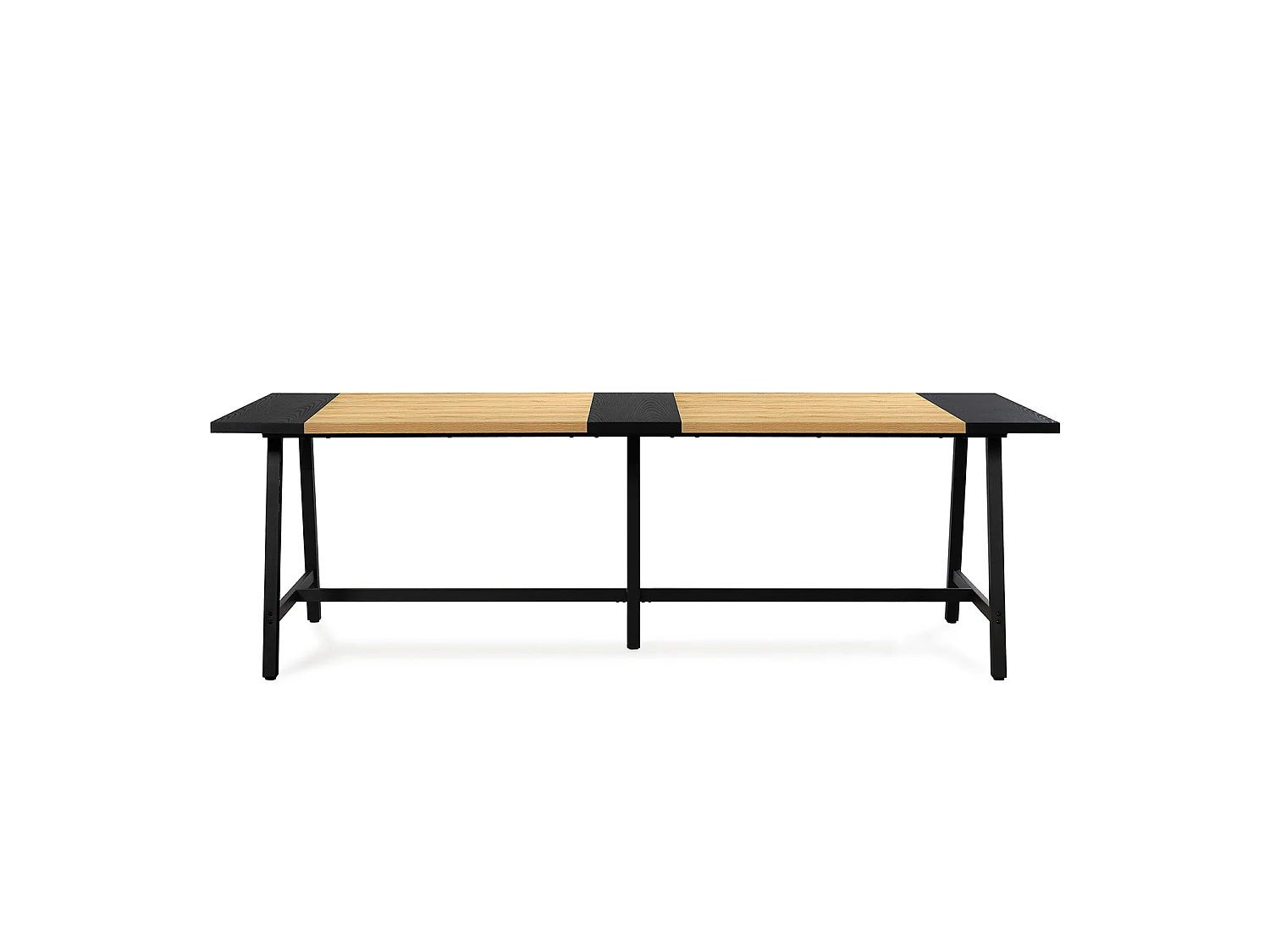 Table à manger Caracas effet Chêne, 240 cm