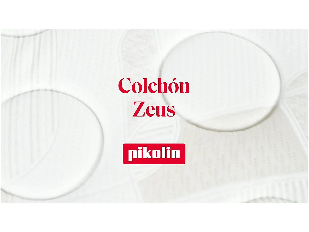 Colchón PIKOLIN Zeus 90 x 190 cm, muelles ensacados, viscoelástica, 27,5 cm