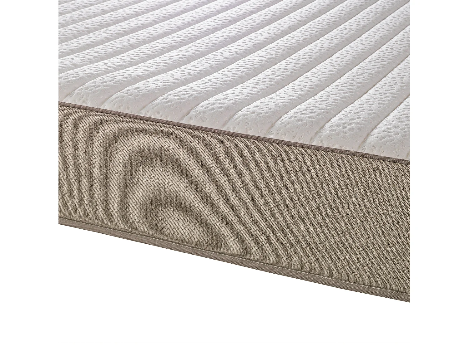 Colchón PIKOLIN Leah 150 x 190 cm, espuma HR y viscoelástica, 24 cm, firmeza alta
