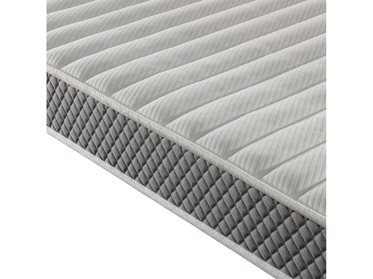 Colchón juvenil Pikolin Rayo, 80 x 190 cm, espuma HR, firme, 16 cm, blanco, para cama nido