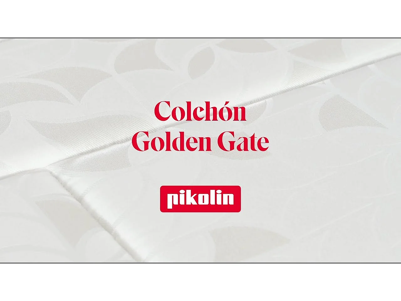 Colchón Pikolin Golden Gate, 150 x 200 cm, muelles de hilo continuo, firme, 30 cm