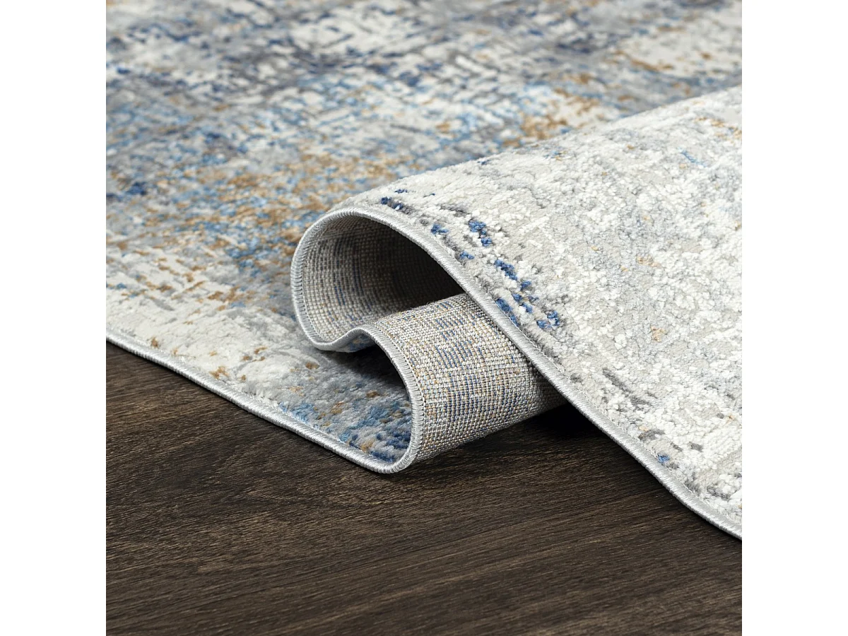 Tapis Portland G512B Mazovia 200 x 300 cm Beige Anthracite Abstrait Poils Courts