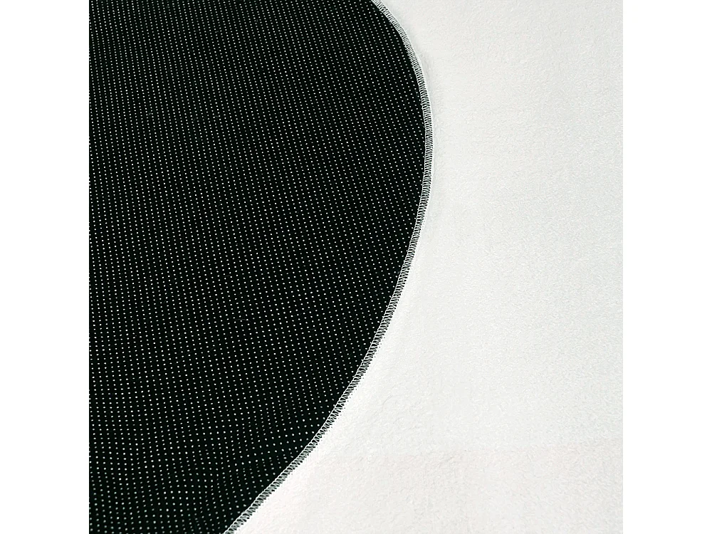 Tapis Bova Scudo Mazovia Forme Irrégulière 140 x 200 cm Blanc Vert Abstrait Poils Courts